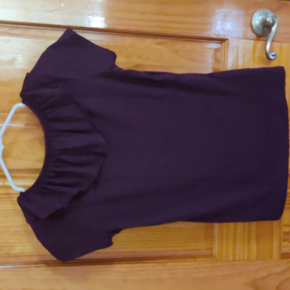 Purple ruffles top - Picture 3 of 3